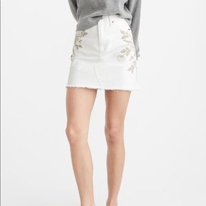 NWT A&F Denim Mini Skirt